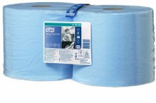 Vetopyyhe Tork Plus sininen W1/W2, 255m/rll, 2 rll/sk