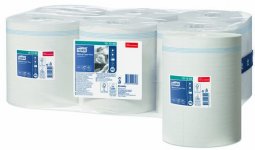 Vetopyyhe Tork Plus valk.2-krs M2 160m/457ark./rll, 6rll/ltk