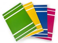 Vihko Nidottu Flow A5 60 lehteä 7x7mm ruudut