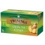 Vihreätee inkivääritee Twinings teepussi 25 pss 