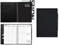 Viikkomuistio 2026 Plus musta