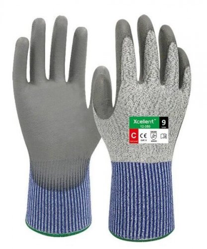 Viiltosuojakäsine Xcellent XL/10 harmaa