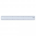 Viivotin Lyreco 30 cm kirkas muovi viivain