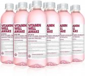 Vitamin Well Awake Vadelma sis. kofeiinia 12x0,5l