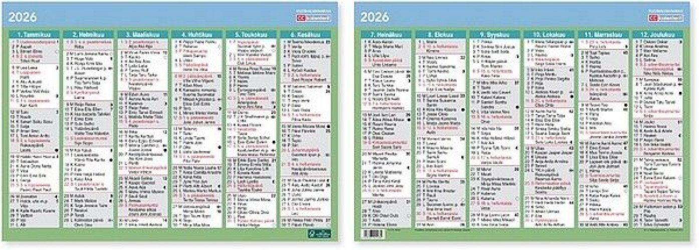 Vuosialmanakka 2026