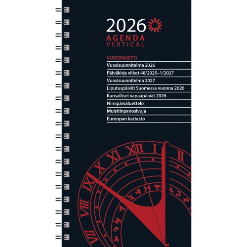 Vuosipaketti Ajasto Agenda 2026 85 x 162 mm