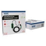 Wave EV 3-vaiheinen sähköauton lataus- laite, CEE - Type2 (11kW), 5m musta