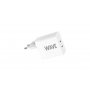 WAVE GaN-verkkolaturi 65W Pikalataava 2x USB-C Valkoinen