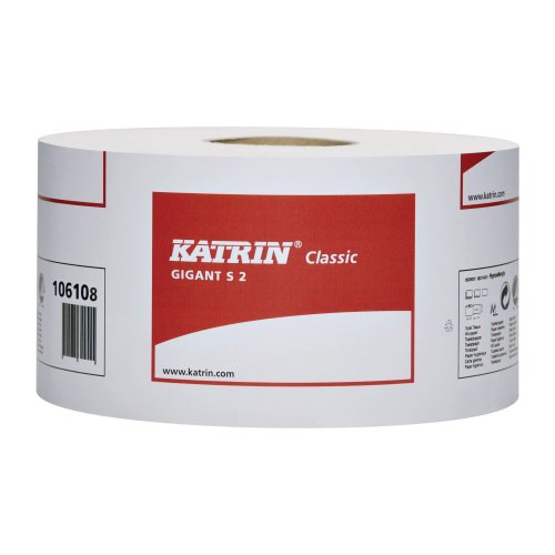 Wc-paperi Katrin® 106101 s2 classic gigant 2-krs 12kpl