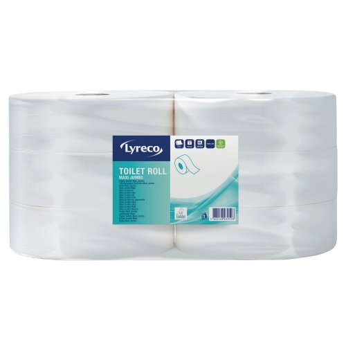 Wc-paperi Lyreco maxi jumbo 2-krs 6kpl