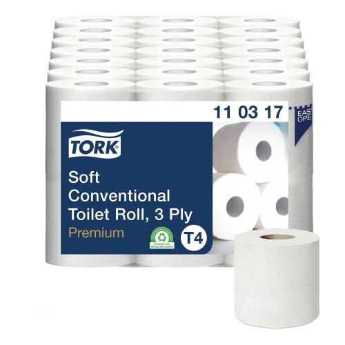Wc-paperi Tork® 110317 t4 premium soft 3-krs 6kpl