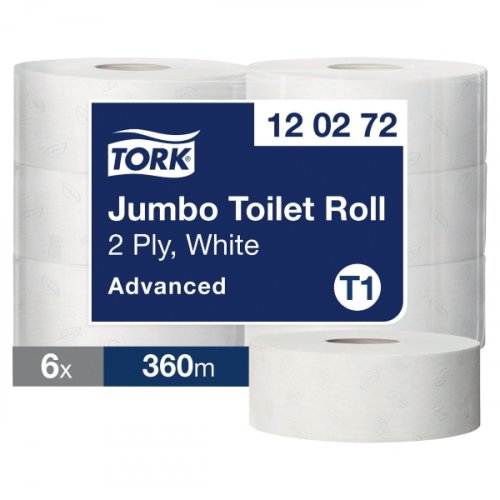 Wc-paperi Tork advanced jumbo t1 120272 6kpl