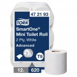Wc-paperi tork472193 adv smartone mini 12kpl