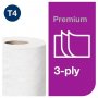 Wc-paperi Tork Extra Soft Premium T4 3-krs