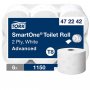 Wc-paperi Tork SmartOne 2-krs, 1150ark/rll, 6rll/sk
