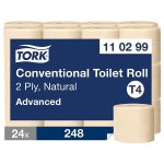 Wc-paperi Tork T4 Advanced Natural 2-krs 24rll