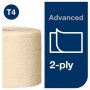 Wc-paperi Tork T4 Advanced Natural 2-krs 24rll