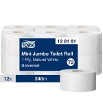 Wc-paperi Tork Universal T2 mini jumbo T2 1-krs