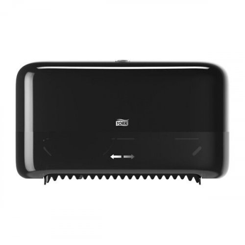 Wc-paperiannostelija Tork  Twin Mid-size musta, T7 Tork