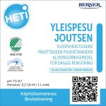 Yleispesu HETI Joutsen h:ton käyttöliuostarra
