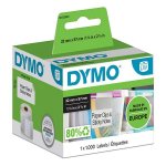 Yleistarra Dymo LW 57x32mm valkoinen, 1000 kpl/rll