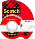 Teippi Scotch Crystal 12mm 10m katkojalla kirkas
