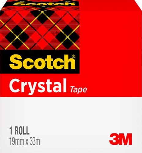 Teippi Scotch Crystal 19mm 33m