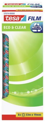Teippi tesa EcoClear 19mm 33m