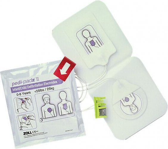 Zoll AED lasten elektrodit Pedi-Padz II